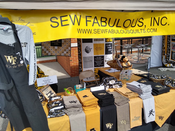 WFU Homecoming and Reunion Weekend - A Sew Fabulous event on the Quad
