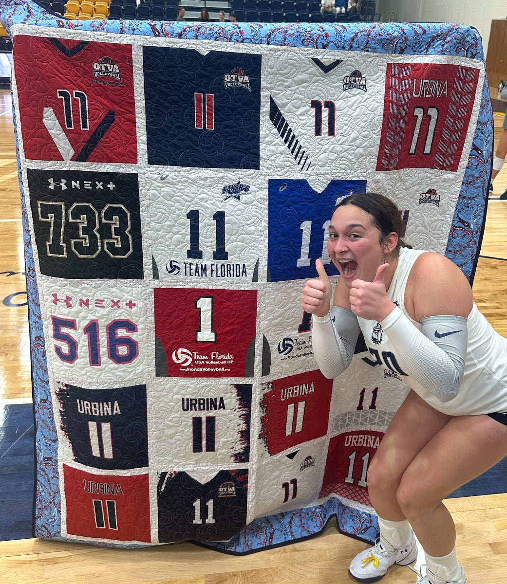 Volleyball Memories Preserved (multiple pictures incuded) – Sew