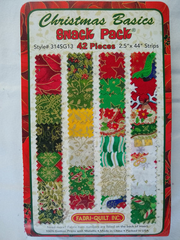 Christmas Basics Snack Pack 42 pieces 2.5