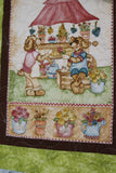 Flower Stand Baby Quilt