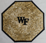 NEW! WF Octagon Quilted Placemats: Gold or Gray