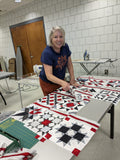 Quilt Classes - Kisses From Your Beloved Sampler Quilt - Beginning January 8, 2024 (Evening class)