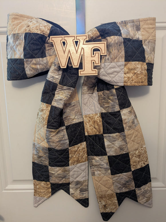 NEW! WF Quilted Piecework Bow