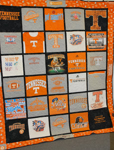 Tennessee Memory T-Shirt quilt