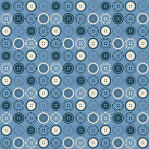 Sewing Mood - Large Buttons Dark Blue - 576