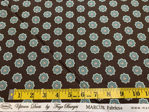 Uptown Duets turquoise on brown 317