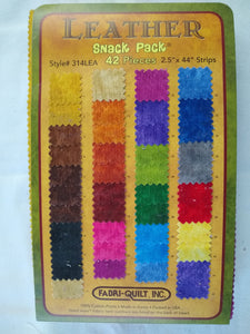 Leather Snack Pack 42 pieces of 2.5" x 44" - 7014