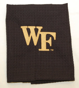 Black WF Dishtowel (Waffleweave)