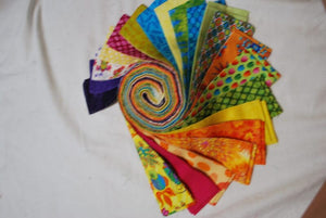 Calypso Jelly Roll 2.5" strips 42 pieces #7007