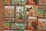 Scarecrow Charm Patch Quilt