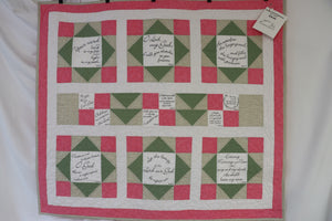 Comfort of the Psalms Quilt