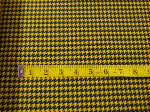 Yellow and Black Houndstooth 76