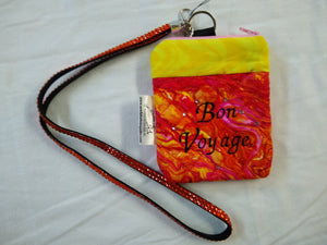 Bon Voyage Passport Purse - Orange