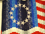 God Bless America Quilted Flag Wallhanging