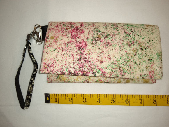 Small Pocketed Purse - Glistening Marble