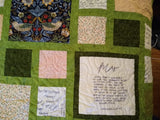 Anyssa and Fischer's Wedding Signature Quilt
