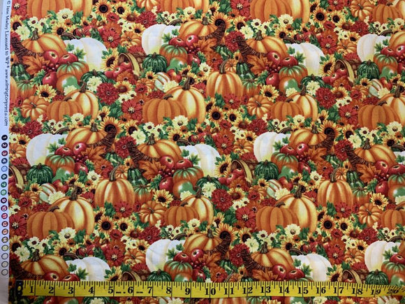Harvest Abundance–Pumpkins and Sunflowers 497