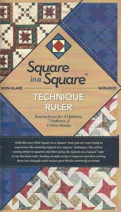Square in a Square Technique Ruler - Mini Version
