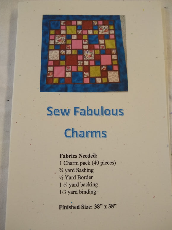 Sew Fabulous Charms Pattern #2003