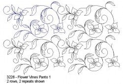 Flower Vines - Designed by Donna Kleinke